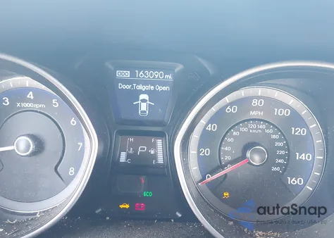 2013 Hyundai Elantra Gt из США, поврежденный, VIN KMHD35LE8DU050975